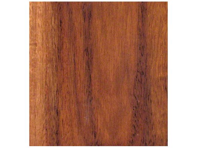 RETROLINER Real Wood Bed Liner; Black Walnut Wood; HydroShine Finish; Mild Steel Punched Bed Strips (14-18 Silverado 1500 w/ 5.80-Foot Short Box)
