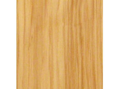 RETROLINER Real Wood Bed Liner; Hickory Wood; HydroShine Finish; Polished Stainless Punched Bed Strips (14-18 Silverado 1500 w/ 5.80-Foot Short Box)