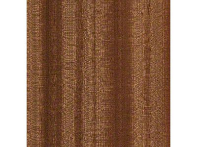 RETROLINER Real Wood Bed Liner; Sapele Wood; HydroSatin Finish; Polished Stainless Punched Bed Strips (14-18 Silverado 1500 w/ 5.80-Foot Short Box)
