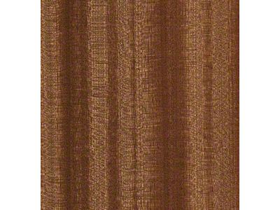 RETROLINER Real Wood Bed Liner; Sapele Wood; HydroSatin Finish; Polished Stainless Punched Bed Strips (19-25 Silverado 1500 w/ 6.50-Foot Standard Box)