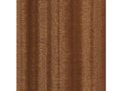 RETROLINER Real Wood Bed Liner; Sapele Wood; HydroShine Finish; Polished Stainless Punched Bed Strips (07-13 Silverado 1500 w/ 5.80-Foot Short Box)