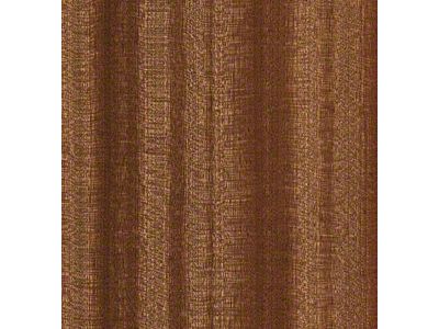 RETROLINER Real Wood Bed Liner; Sapele Wood; HydroShine Finish; Polished Stainless Punched Bed Strips (19-25 Silverado 1500 w/ 6.50-Foot Standard Box)