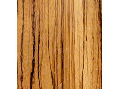 RETROLINER Real Wood Bed Liner; Zebra Wood; HydroShine Finish; Mild Steel Punched Bed Strips (14-18 Silverado 1500 w/ 5.80-Foot Short Box)