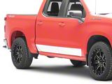 Rocker Panel Trim; Stainless Steel (19-25 Silverado 1500 Crew Cab)