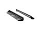 Stainless Side Entry Running Boards without Mounting Brackets; Textured Black (04-13 Silverado 1500 Crew Cab)