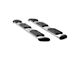 Regal 7-Inch Oval Side Step Bars without Mounting Brackets; Polished Stainless (14-18 Silverado 1500 Crew Cab w/ 6.50-Foot Standard Box)