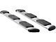 Regal 7-Inch Wheel-to-Wheel Oval Side Step Bars; Polished Stainless (19-24 Silverado 1500 Crew Cab w/ 6.50-Foot Standard Box)