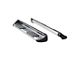 Stainless Side Entry Running Boards without Mounting Brackets; Polished (04-13 Silverado 1500 Crew Cab)