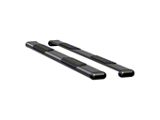 O-Mega II 6-Inch Oval Side Step Bars without Mounting Brackets; Textured Black (99-18 Silverado Regular Cab w/ 8-Foot Long Box; 07-18 Silverado 1500 Extended/Double Cab w/ 5.80-Foot Short Box; 04-26 Silverado 1500 Crew Cab)