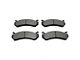 Semi-Metallic Brake Pads; Front Pair (99-06 Silverado 1500)