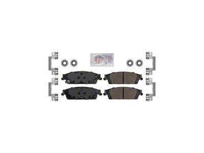 Semi-Metallic Brake Pads; Rear Pair (14-18 Silverado 1500)