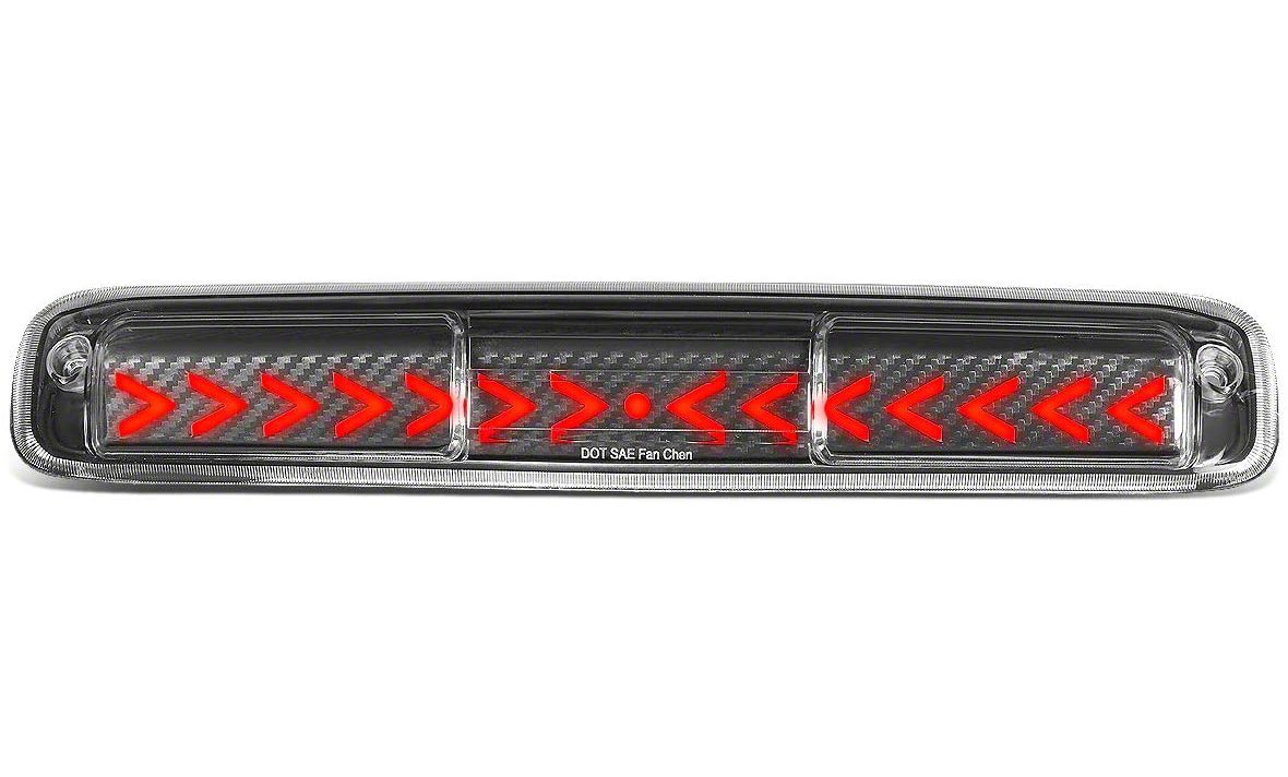 Carbon Fiber Look Sequential Heartbeat LED Third Tail Brake Light Compatible with Ford F-150 Explorer Sport Trac 04-10 Carbon Fiber Look Sequential LED Third Brake Light Ghana | Ubuy