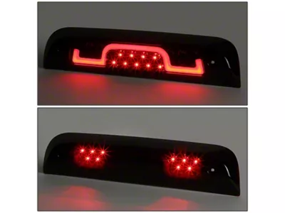 Sequential Chase LED Third Brake Light; Dark Red (14-18 Silverado 1500)