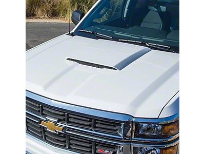 Series II Hood Scoop; Unpainted (14-15 Silverado 1500)