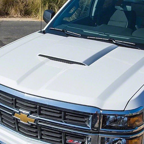 thumbnail image 2 of Custom Painted Hood Scoop For 2019-2024 Chevy Silverado 1500 – MrHoodScoop HS009 2 of 2