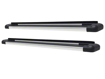 Westin SG6 LED Running Boards; Polished (07-13 Silverado 1500 Extended Cab)
