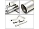 Single Exhaust System with Polished Tip; Side Exit (07-13 4.3L Silverado 1500)