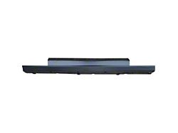 Slip-On Rocker with Sills; Driver Side (07-13 Silverado 1500 Regular Cab)