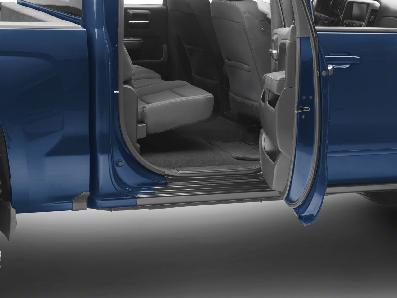 Rocker Panels Cab Corners Fit For 14-18 Chevy Silverado GMC Sierra Double Cab