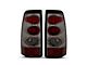 Raxiom Axial Series Tail Lights; Black Housing; Smoked Lens (03-06 Silverado 1500 Fleetside)