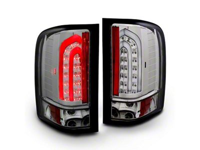 Raxiom G2 LED Tail Lights; Black Housing; Smoked Lens (07-13 Silverado 1500)