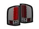 Raxiom LED Tail Lights; Black Housing; Smoked Lens (07-13 Silverado 1500)