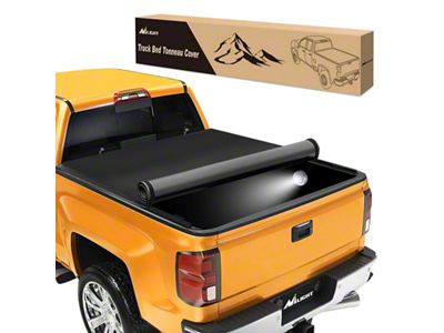 Soft Roll Up Tonneau Cover (14-18 Silverado 1500 w/ 5.80-Foot Short & 6.50-Foot Standard Box)