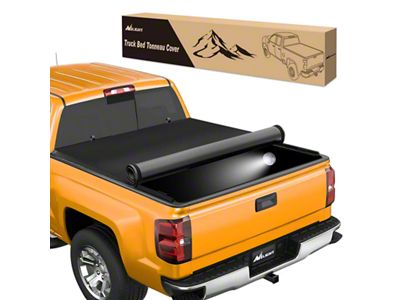 Soft Roll Up Tonneau Cover (19-26 Silverado 1500 w/ 5.80-Foot Short & 6.50-Foot Standard Box)