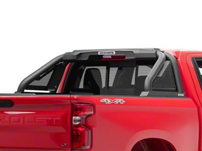 Go Rhino Sport Bar 2.0 Roll Bar; Textured Black (19-24 Silverado 1500)