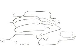 Stainless Steel Brake Line Kit (99-02 4WD Silverado 1500 Regular Cab w/ 8-Foot Long Box)