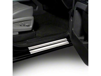 Putco Stainless Steel Door Sills (19-24 Silverado 1500 Regular Cab, Double Cab)