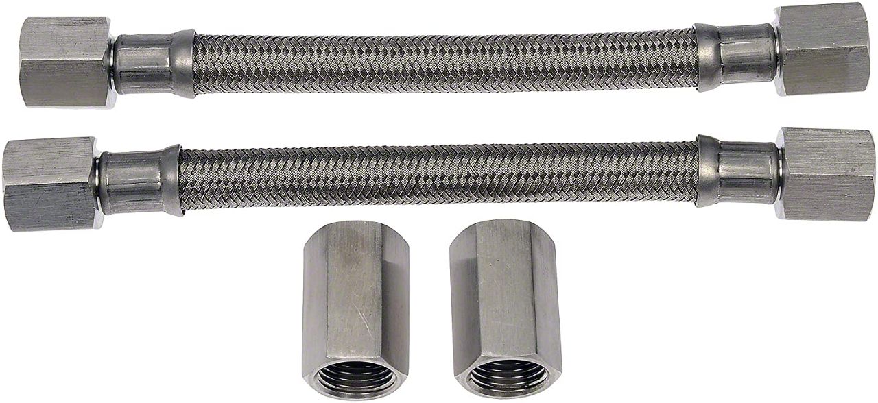 Silverado 1500 Stainless Steel Fuel Line Kit; Feed and EVAP (04-06 4.8L ...