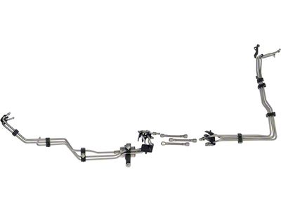 Stainless Steel Fuel Line Kit; Feed, EVAP and Return (99-04 4.3L Silverado 1500 Regular Cab)
