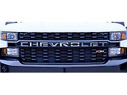 Putco Stainless Steel Tailgate Insert Letters; Stamped Version (19-25 Silverado 1500)