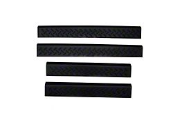 Stepshield Door Sill Protectors; Black (99-06 Silverado 1500 Extended Cab)