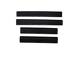 Stepshield Door Sill Protectors; Black (04-06 Silverado 1500 Crew Cab)
