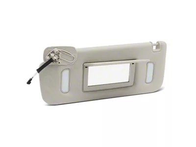 Sun Visor; Gray; Driver Side (07-13 Silverado 1500)