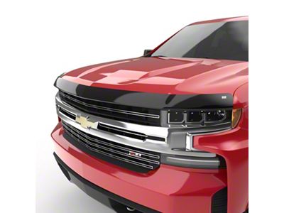 EGR Superguard Hood Guard; Dark Smoke (19-24 Silverado 1500)