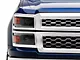 Switchback Sequential LED Bar Projector Headlights; Matte Black Housing; Clear Lens; Chrome Trim (14-15 Silverado 1500)