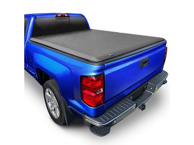 T1 Soft Rollup Bed Cover (07-13 Silverado 1500 w/ 5.80-Foot Short & 6.50-Foot Standard Box)