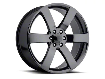 Tahoe Replica Satin Black 6-Lug Wheel; 22x9; 22mm Offset (19-25 Silverado 1500)