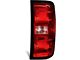 Tail Light; Chrome Housing; Red Lens; Passenger Side (14-18 Silverado 1500 w/o Factory LED Tail Lights)