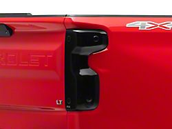 Tail Shades Tail Light Covers; Smoked (19-24 Silverado 1500)