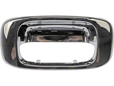 Tailgate Handle Bezel; All Chrome (99-06 Silverado 1500)