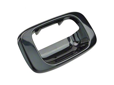 Tailgate Handle Bezel; Paint to Match Black (99-06 Silverado 1500)