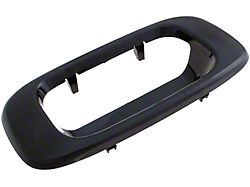 Tailgate Handle Bezel; Smooth Black (99-06 Silverado 1500)
