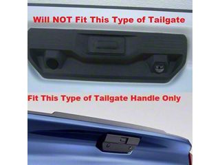 RestylingFactory Triple Chrome Door Handle + Tailgate Cover Set For 2014-2018 Chevy Silverado 1500