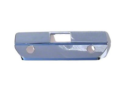 Tailgate Handle Cover; Chrome (19-21 Silverado 1500 w/ Backup Camera)