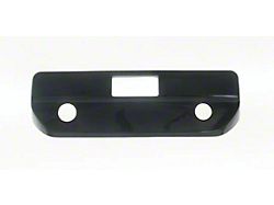 Tailgate Handle Cover; Gloss Black (19-21 Silverado 1500 w/ Backup Camera)