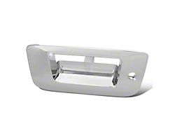 Tailgate Handle Cover with Keyhole; Chrome (07-13 Silverado 1500)